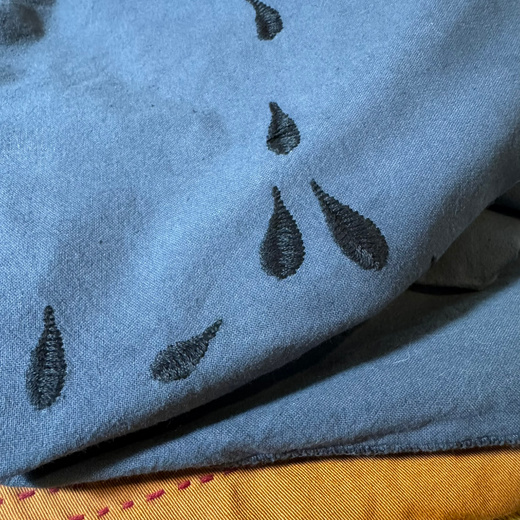 Wovens: Embroidered Repair for Spots