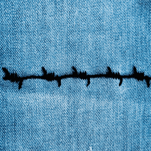 Denim:  Clean Tear or Seam