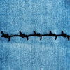 Denim:  Clean Tear or Seam