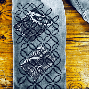 Wovens:  Floral Overlay